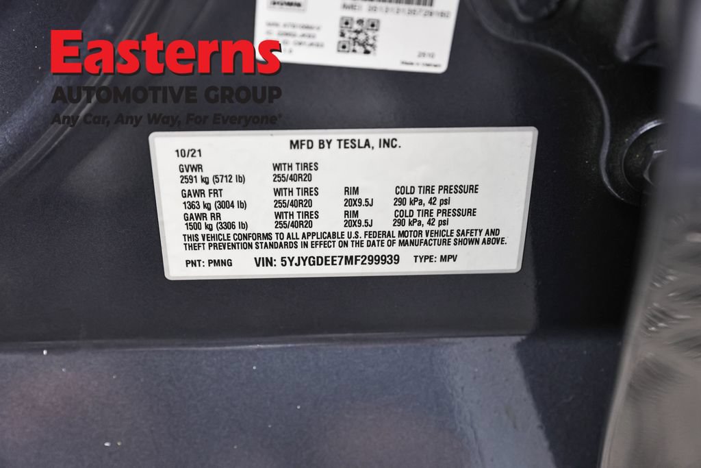 Used 2021 Tesla Model Y Long Range AWD/4WD image 30