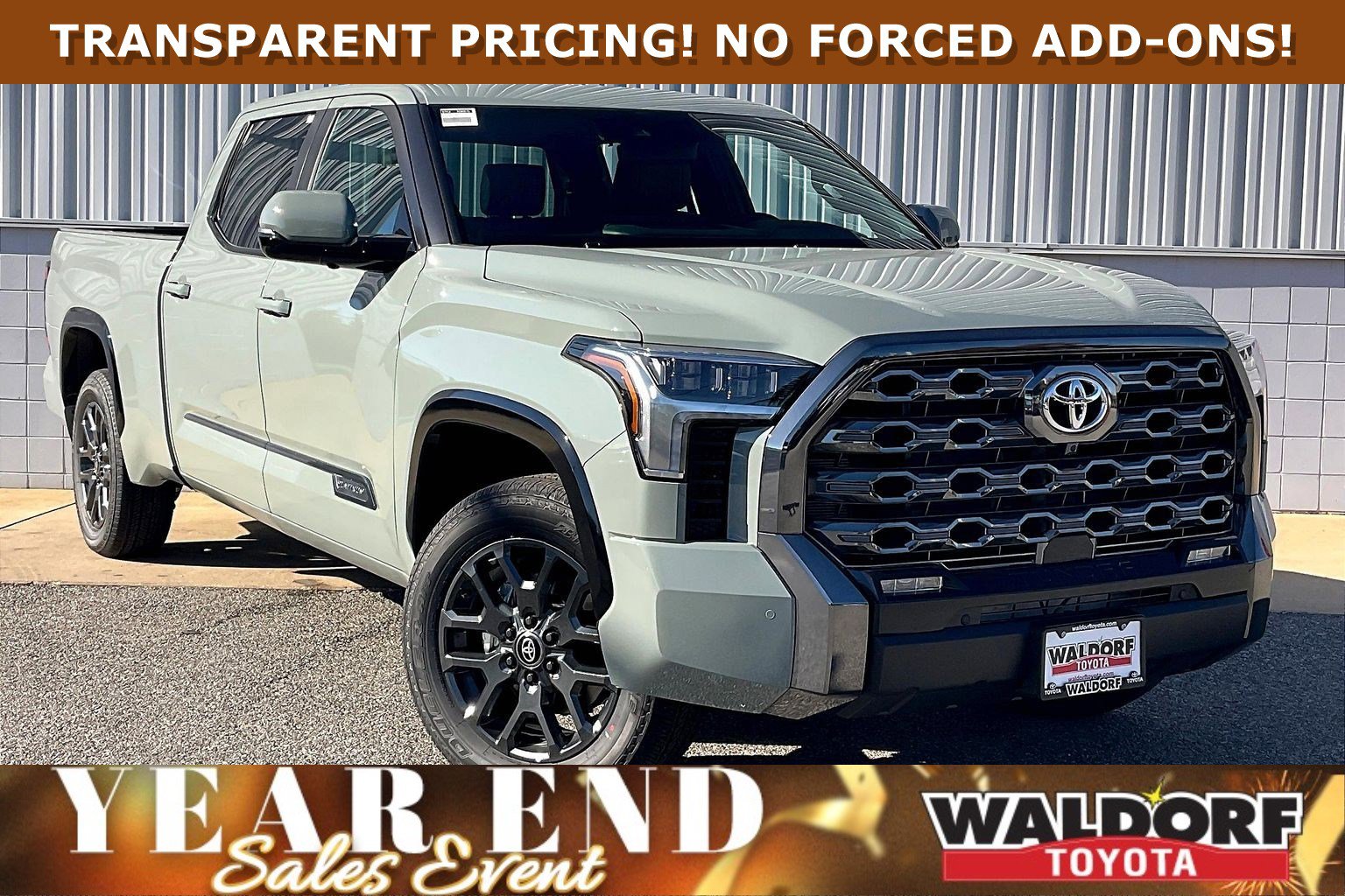 New 2026 Toyota Tundra Platinum