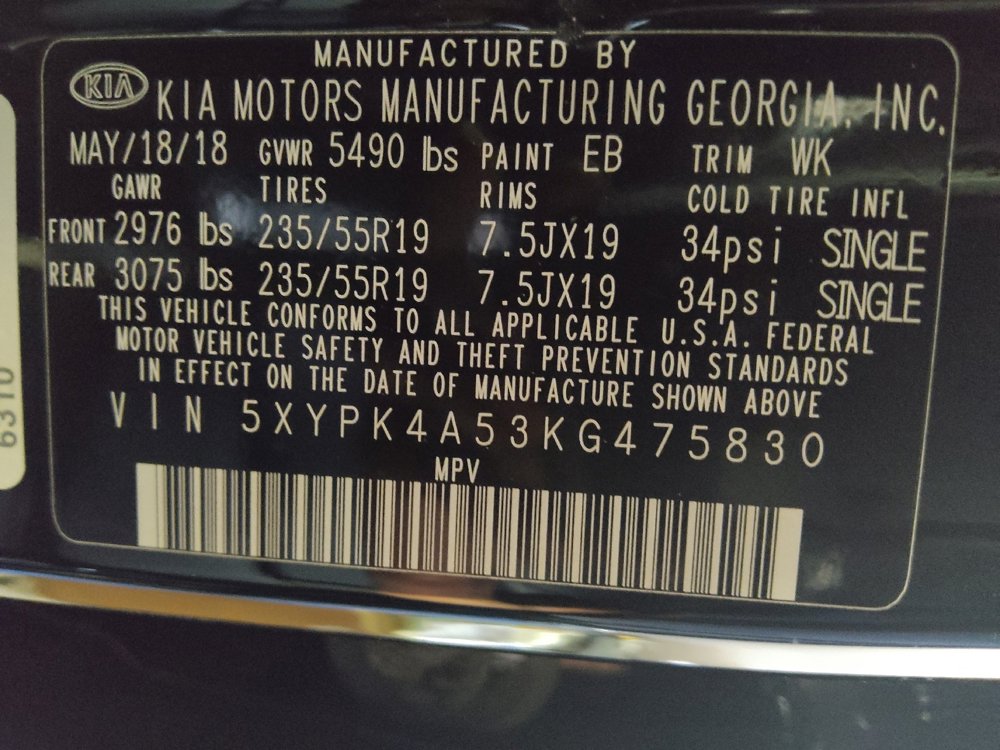 Used 2019 Kia Sorento SX image 33