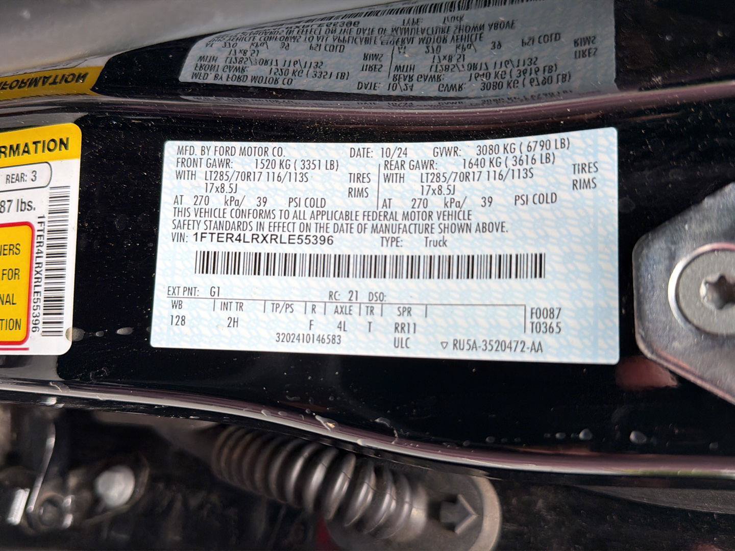 Used 2024 Ford Ranger Raptor AWD/4WD image 43