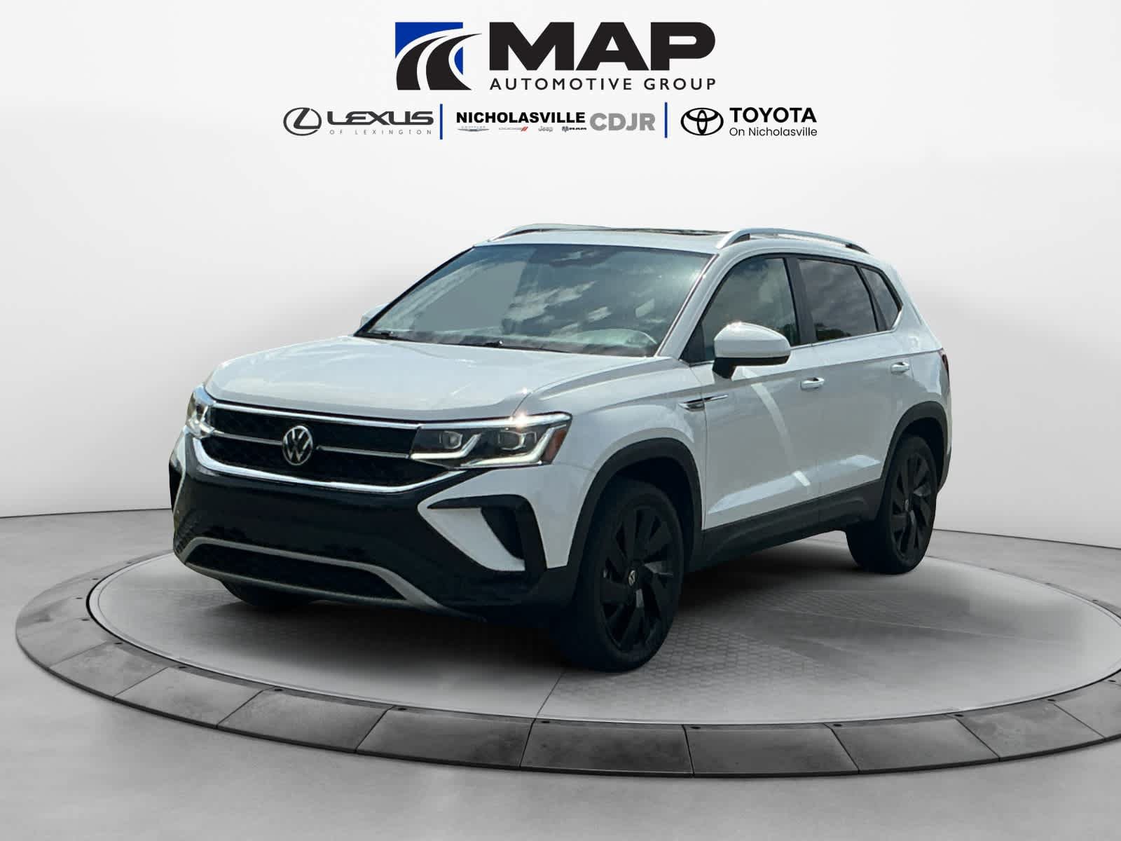 Used 2023 Volkswagen Taos SEL w/ Black Wheel Package AWD/4WD image 1