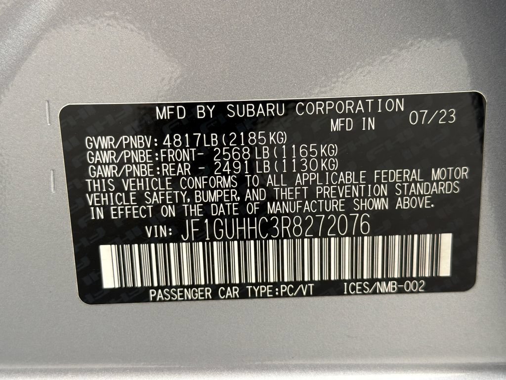 Certified 2024 Subaru Impreza RS AWD/4WD image 46