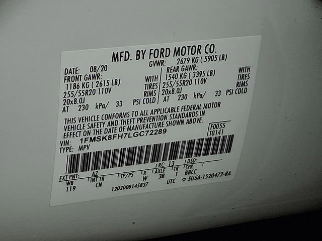 Used 2020 Ford Explorer Limited image 30