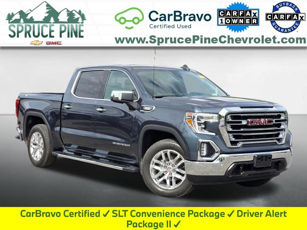 Used 2021 GMC Sierra 1500 SLT w/ SLT Premium Plus Package AWD/4WD image 1