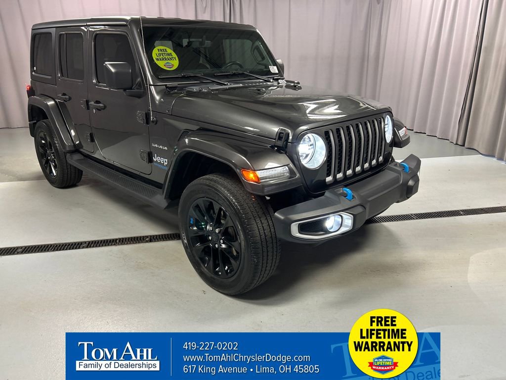 Used 2022 Jeep Wrangler Unlimited Sahara w/ Cold Weather Group image 1