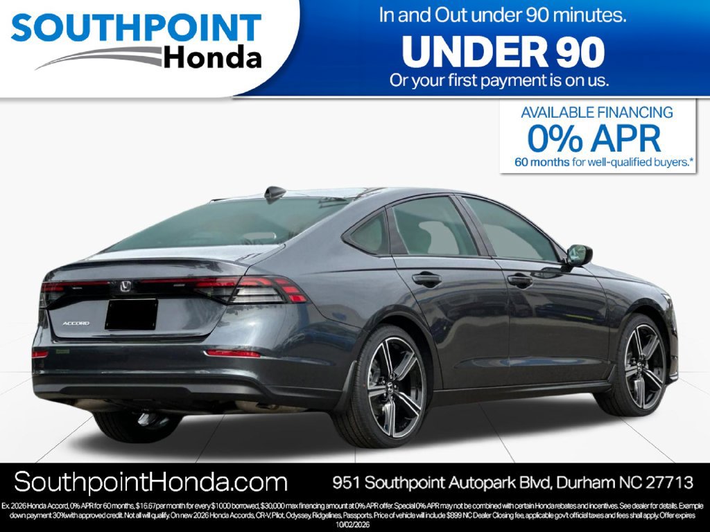 New 2026 Honda Accord SE image 3