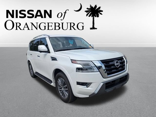 Used 2024 Nissan Armada SL w/ Captain's Chairs Package AWD/4WD image 1