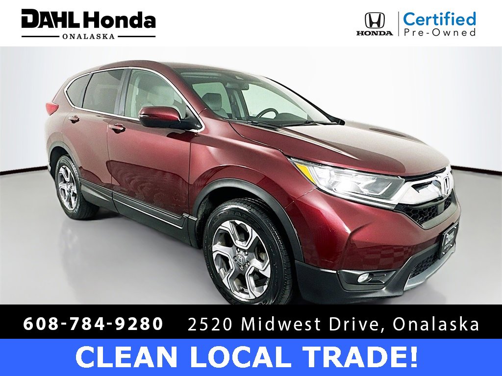 Certified 2018 Honda CR-V EX-L