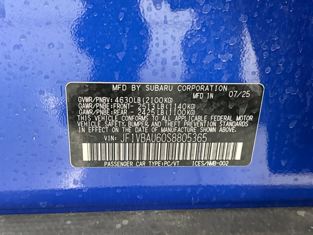 Used 2025 Subaru WRX GT image 29