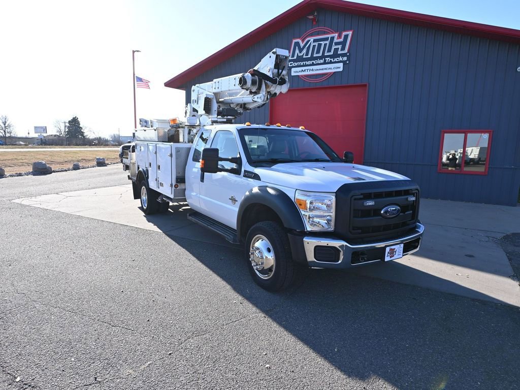 Used 2012 Ford F550 4x4 SuperCab Super Duty w/ Payload Upgrade Pkg image 3