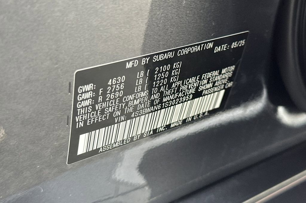 Used 2025 Subaru Legacy Limited image 34