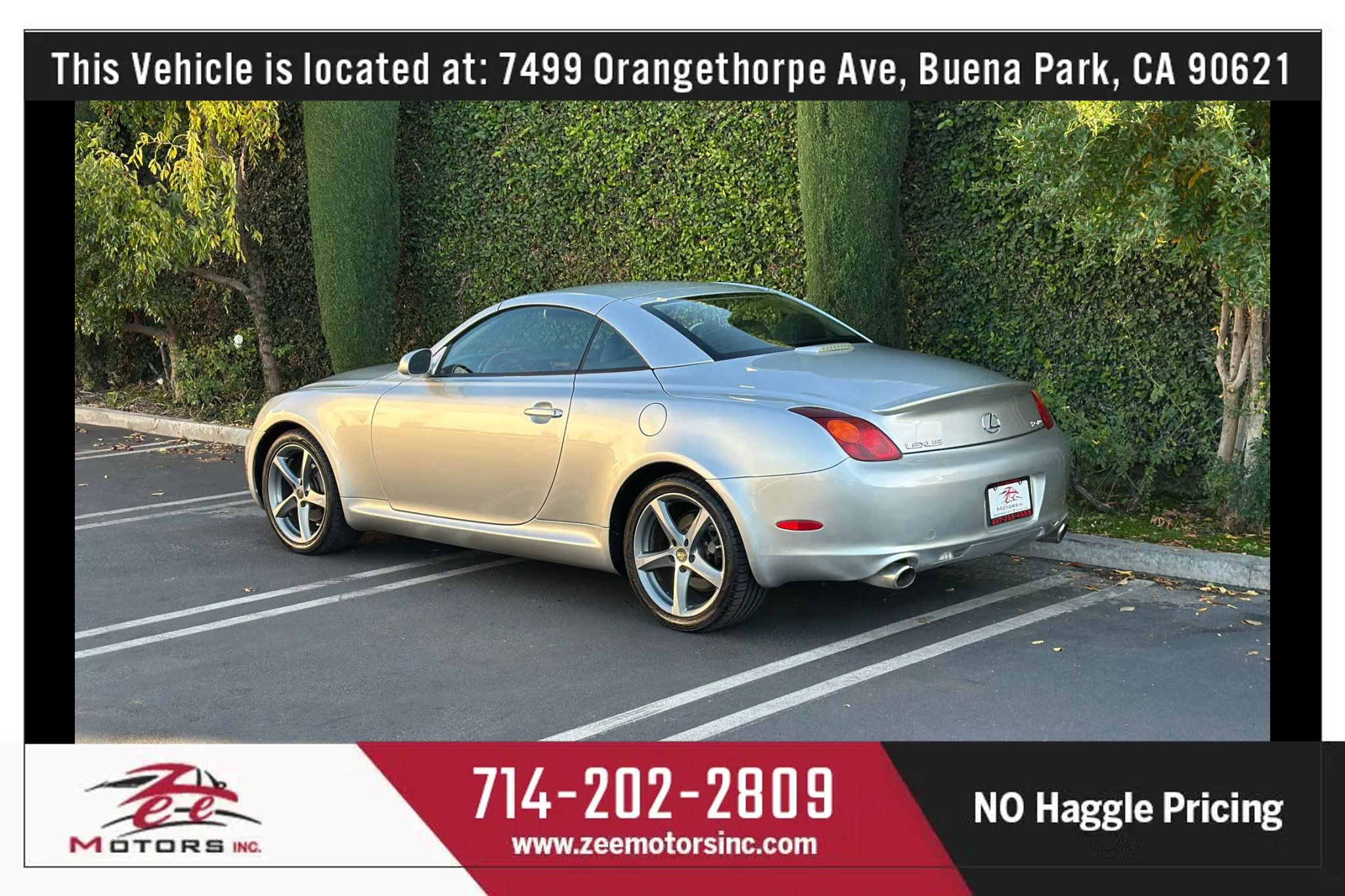 Used 2003 Lexus SC 430 Convertible image 9