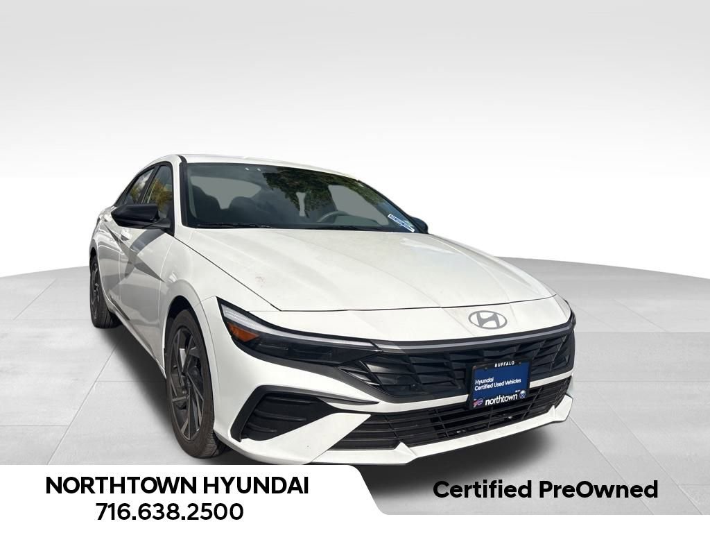 Certified 2025 Hyundai Elantra Sport