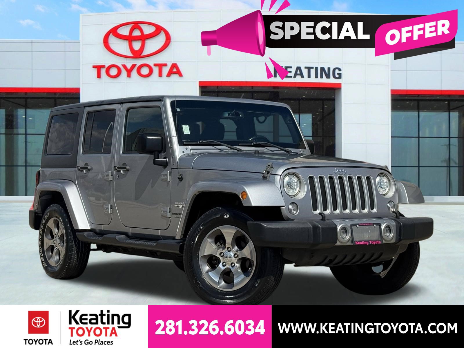 Used 2018 Jeep Wrangler Unlimited Sahara