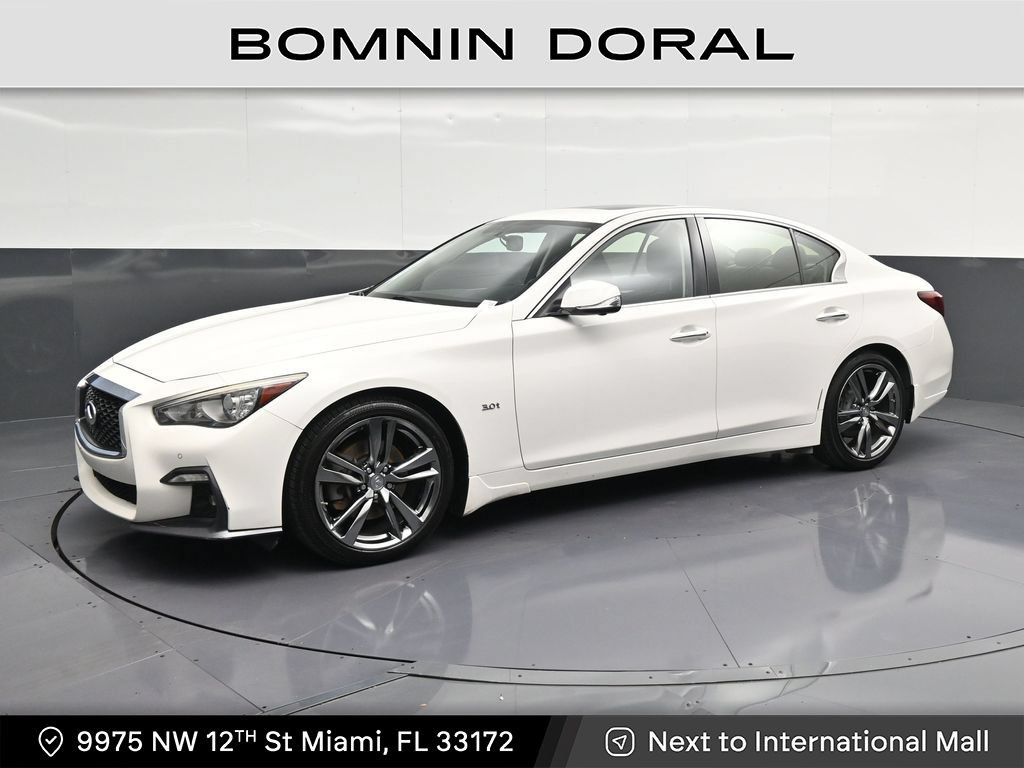 Used 2019 INFINITI Q50 Signature Edition w/ Cargo Package (L96) RWD image 1