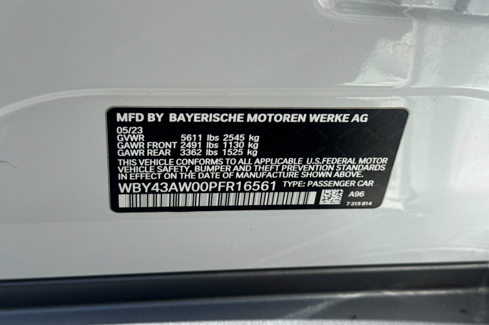 Certified 2023 BMW i4 eDrive35 w/ Premium Package RWD image 25