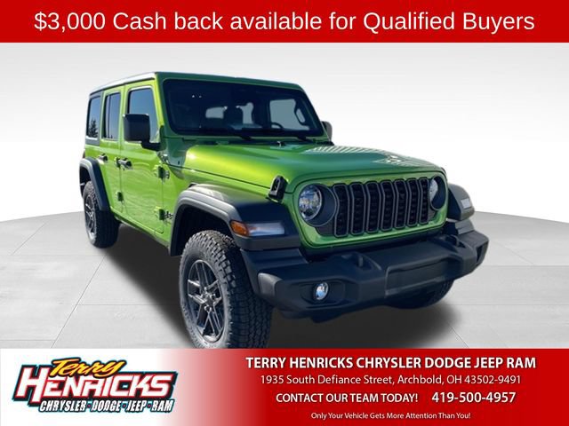 New 2026 Jeep Wrangler Unlimited Sport
