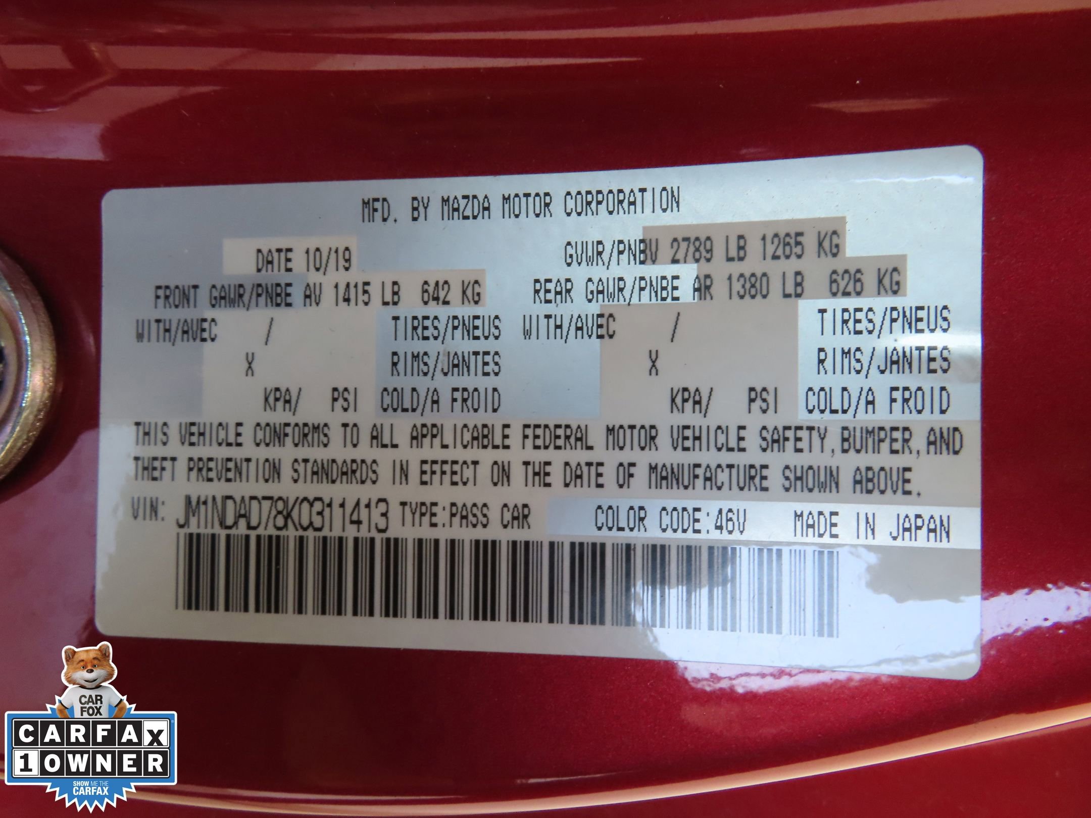 Used 2019 MAZDA MX-5 Miata Grand Touring image 26