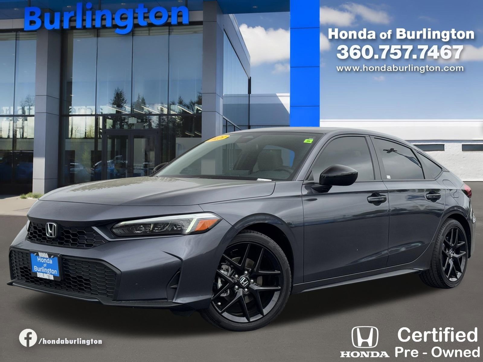 Certified 2025 Honda Civic Sport