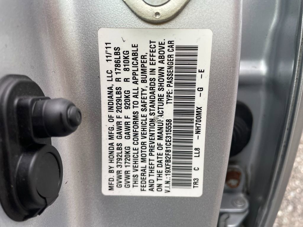 Used 2012 Honda Civic EX image 34