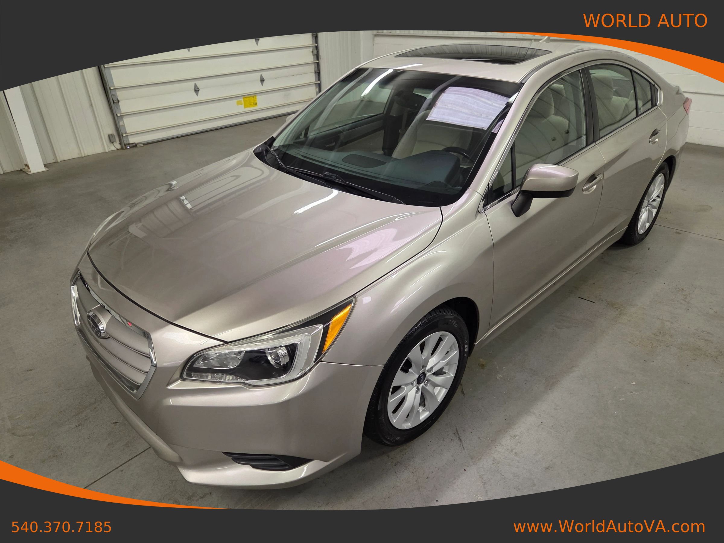 Used 2017 Subaru Legacy 2.5i Premium w/ Moonroof Package