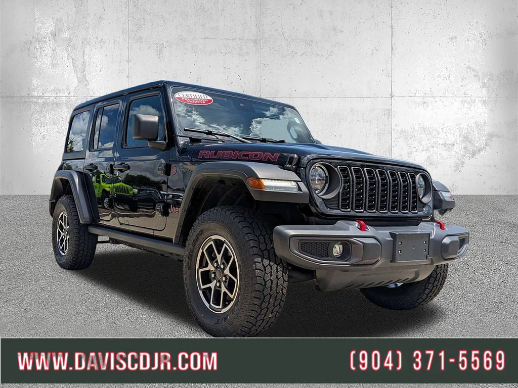 Used 2024 Jeep Wrangler Unlimited Rubicon AWD/4WD image 1