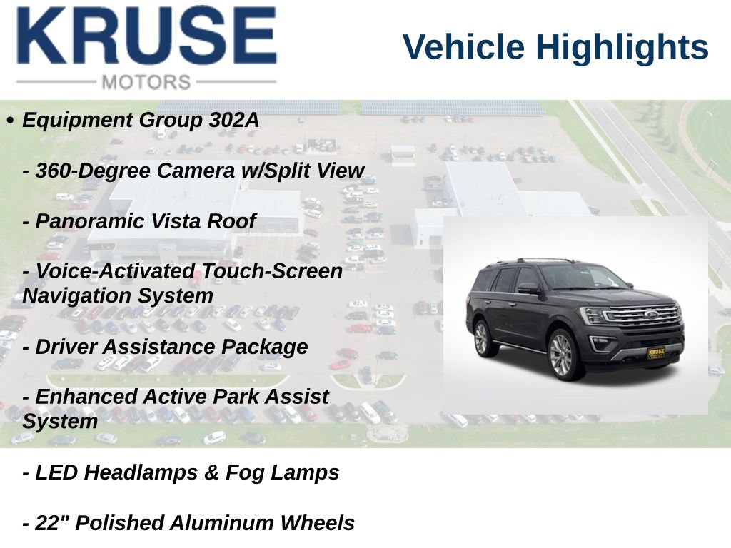 Used 2019 Ford Expedition Limited w/ Equipment Group 302A AWD/4WD image 10