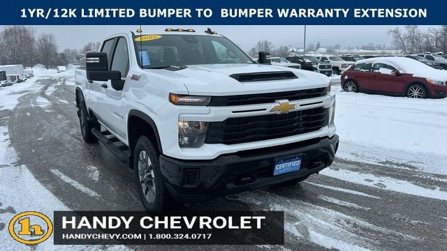 Certified 2025 Chevrolet Silverado 2500 Custom w/ Custom Convenience Package image 1