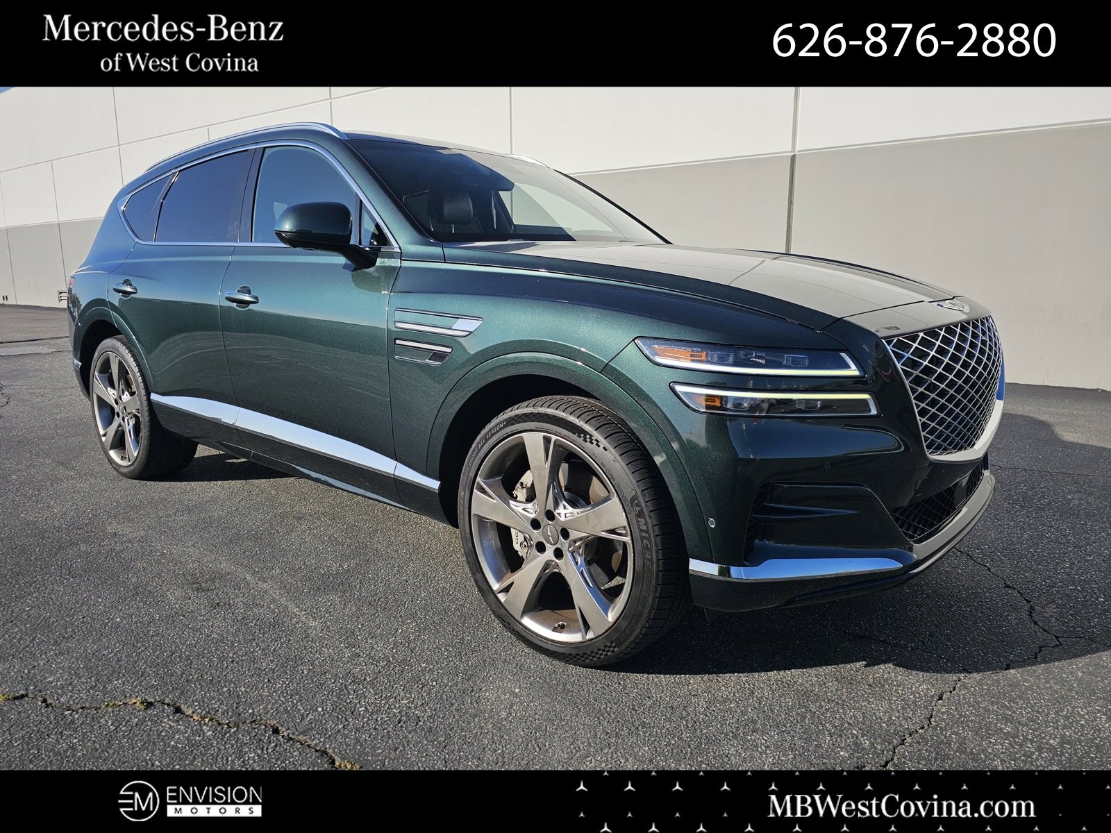 Used 2021 Genesis GV80 3.5T Advanced + w/ Prestige Package 07