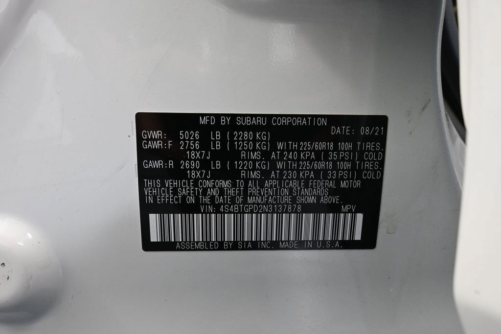 Used 2022 Subaru Outback Touring XT AWD/4WD image 52