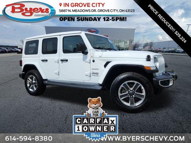 Used 2020 Jeep Wrangler Unlimited Sahara