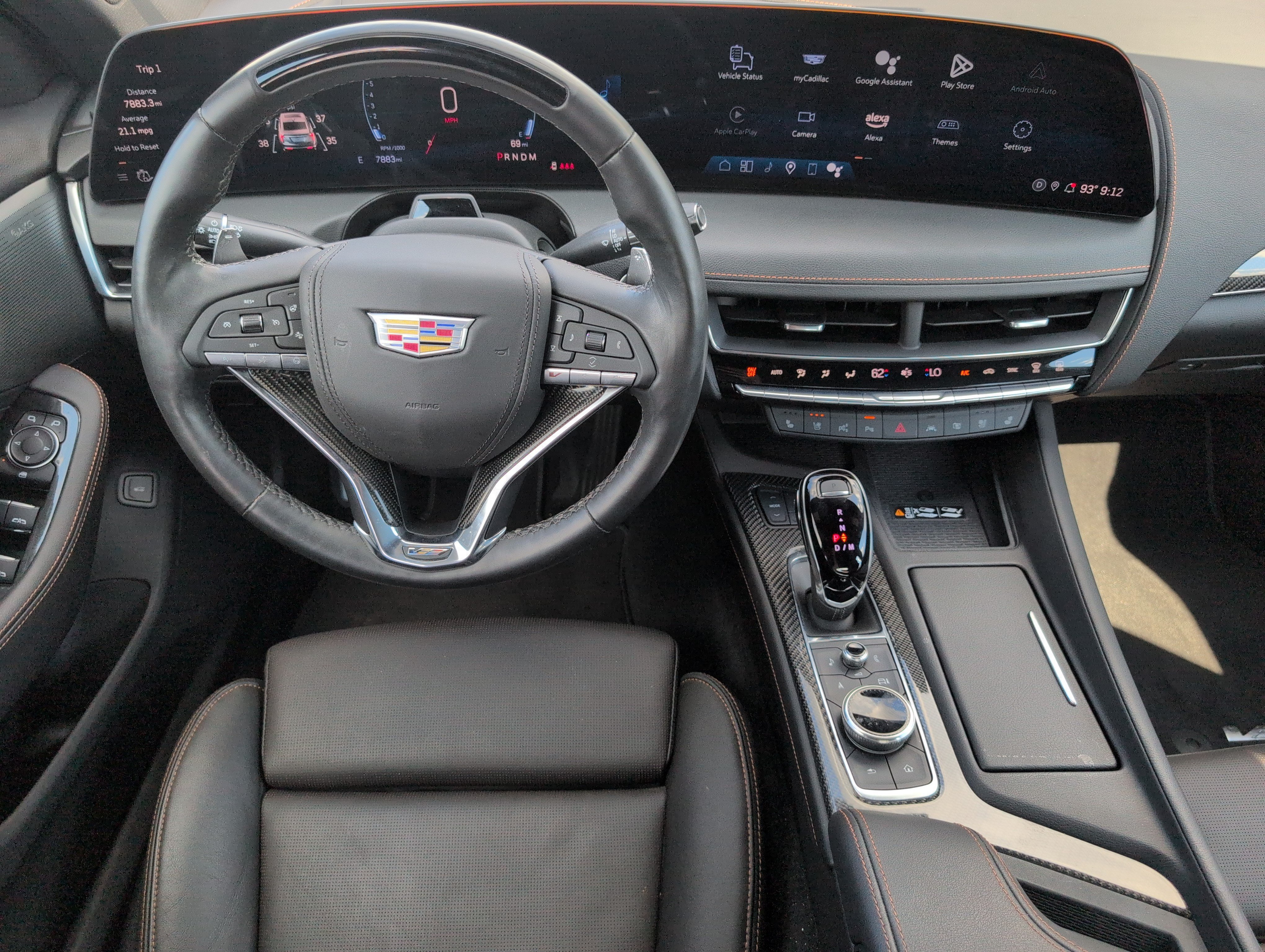 Certified 2025 Cadillac CT5 V w/ LPO, Blue Accent Package RWD image 29
