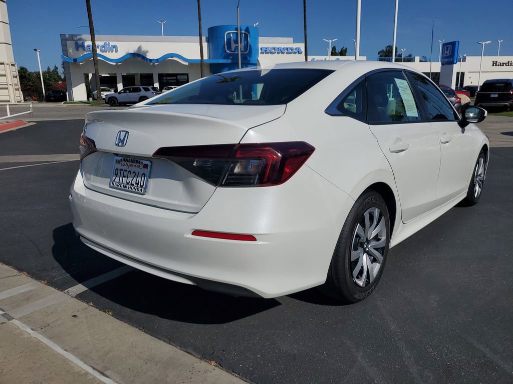 Certified 2025 Honda Civic LX image 5