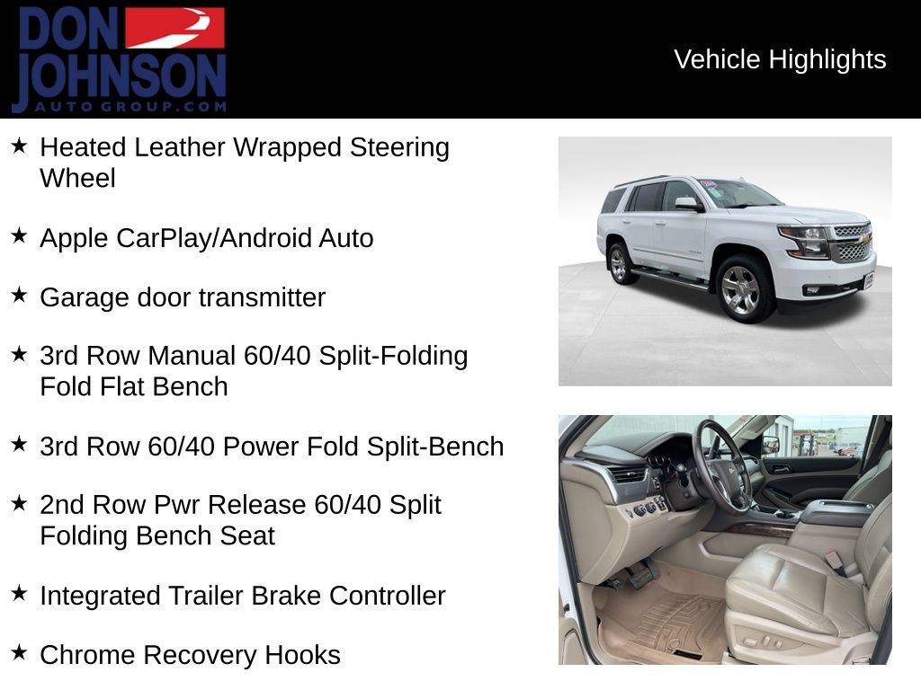 Used 2019 Chevrolet Tahoe LT w/ LT Signature Package AWD/4WD image 35