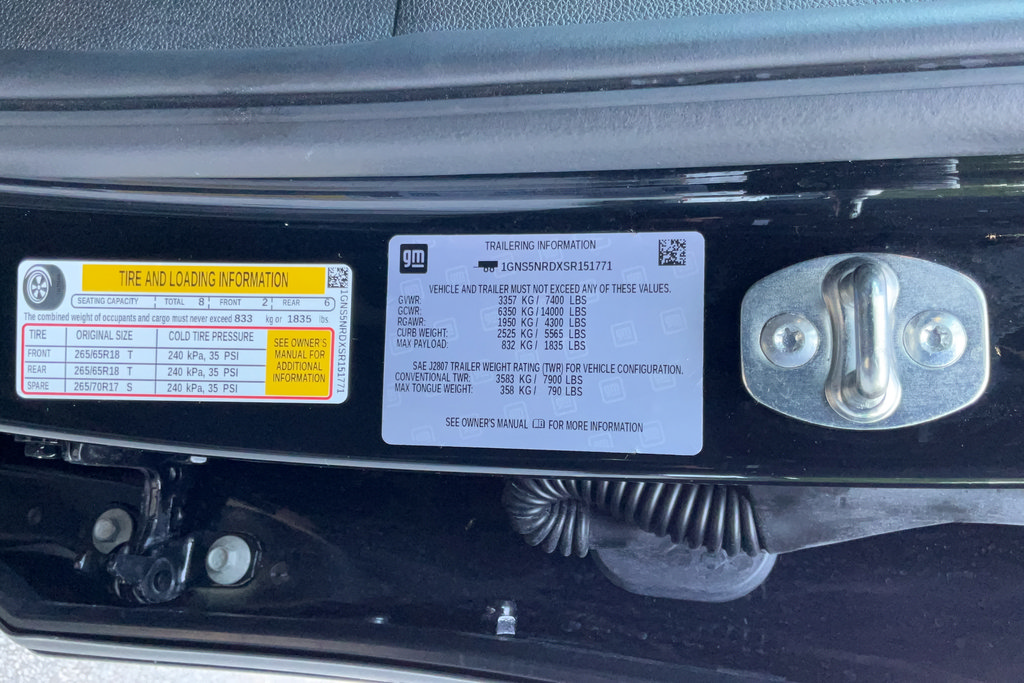 Certified 2025 Chevrolet Tahoe LT RWD image 26