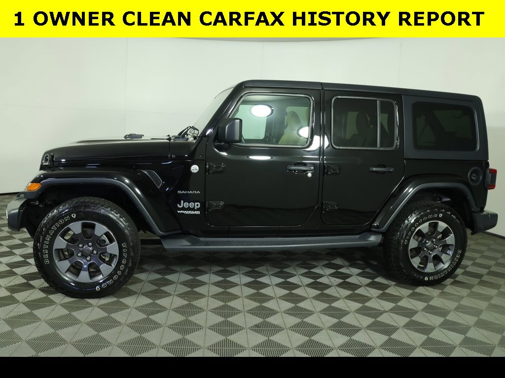 Used 2018 Jeep Wrangler Unlimited Sahara image 1