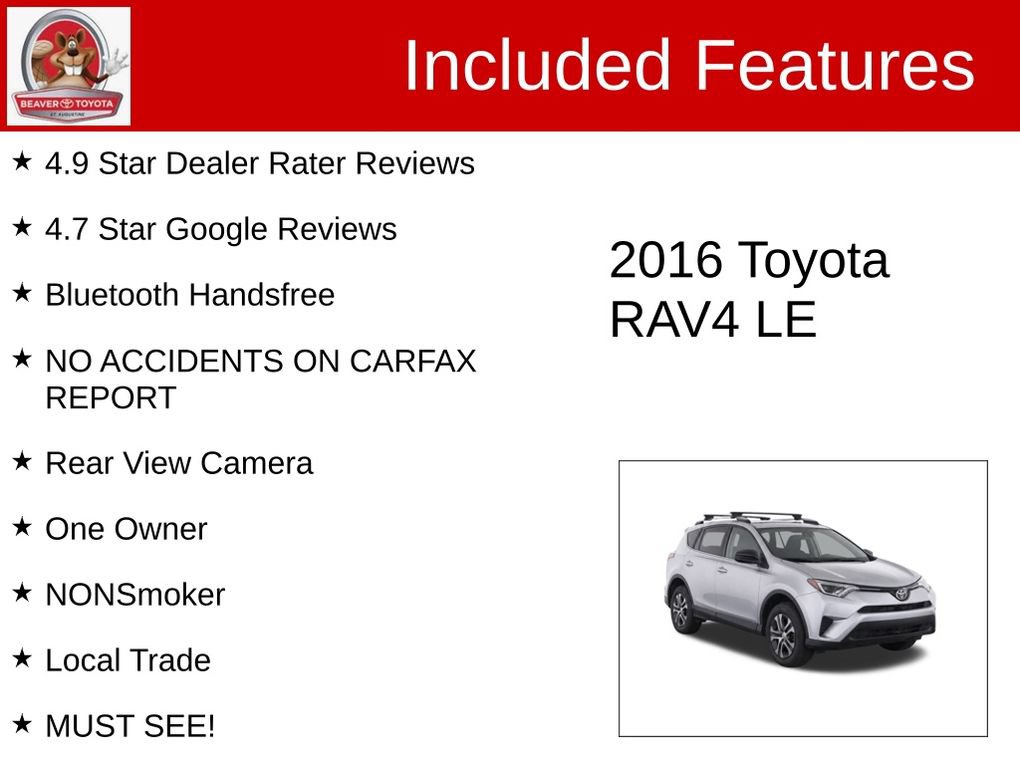 Used 2016 Toyota RAV4 LE AWD/4WD image 4