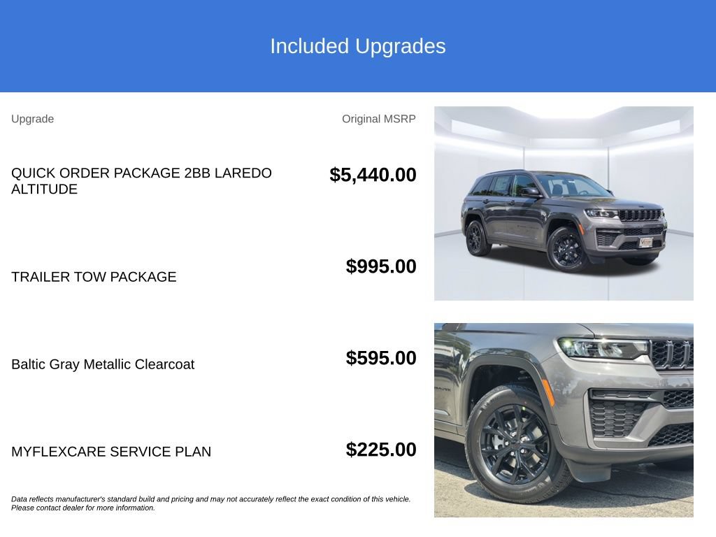 New 2026 Jeep Grand Cherokee Altitude AWD/4WD image 3