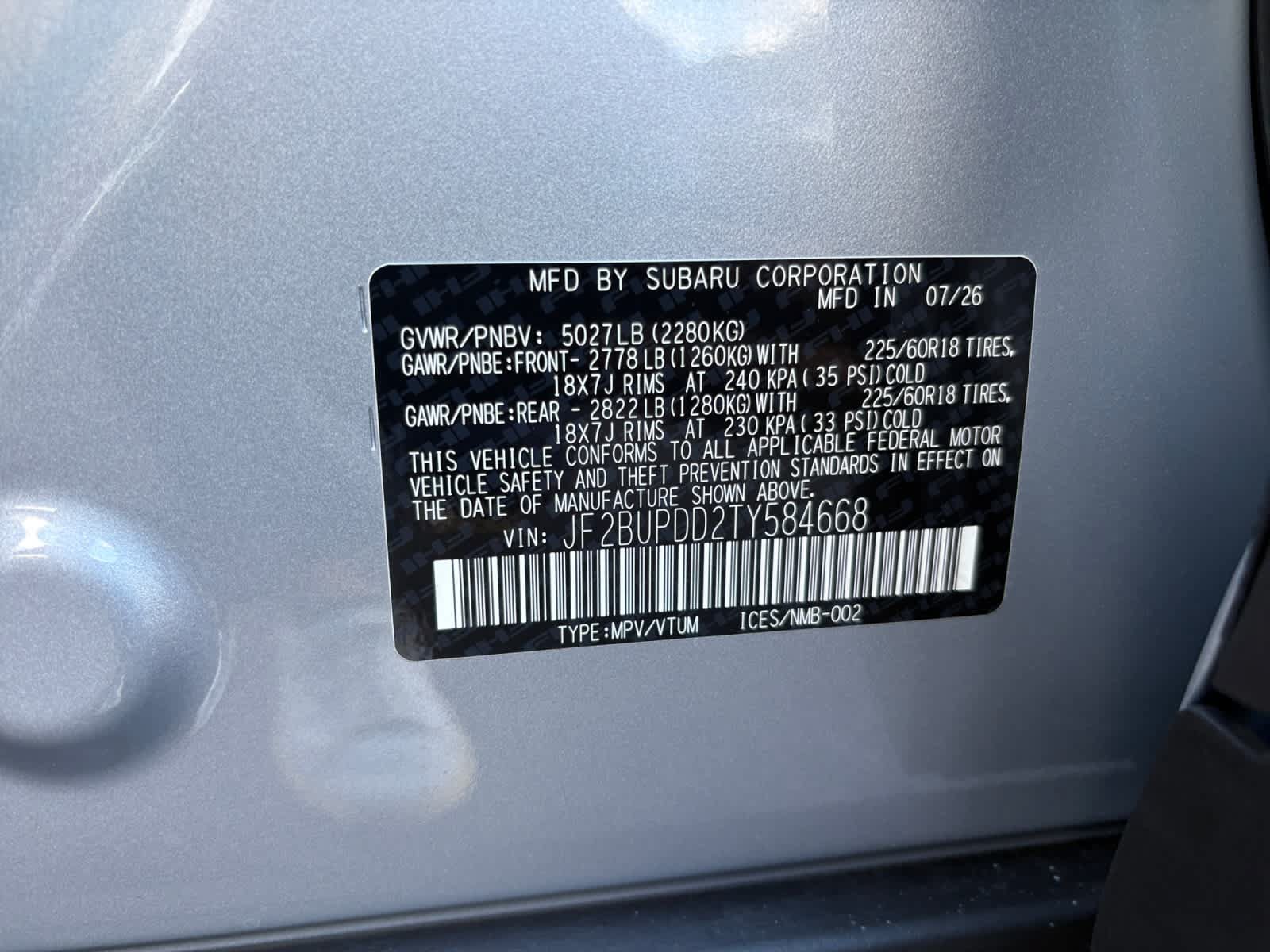 New 2026 Subaru Outback Limited AWD/4WD image 17