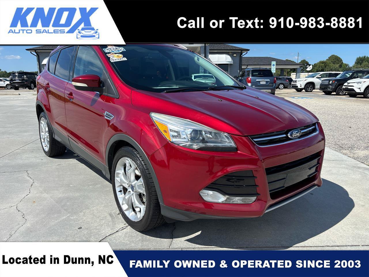 Used 2013 Ford Escape Titanium w/ Class II Trailer Tow Pkg AWD/4WD image 1