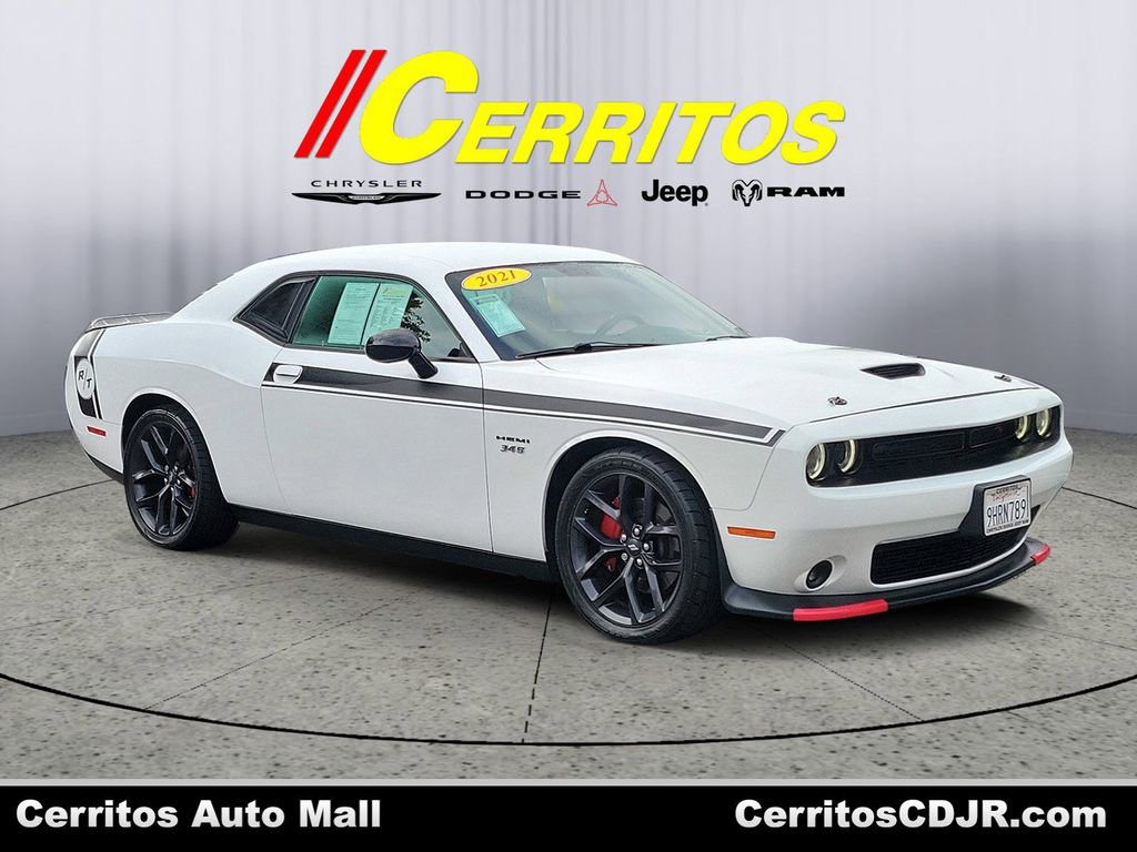 Certified 2021 Dodge Challenger R/T w/ Blacktop Package