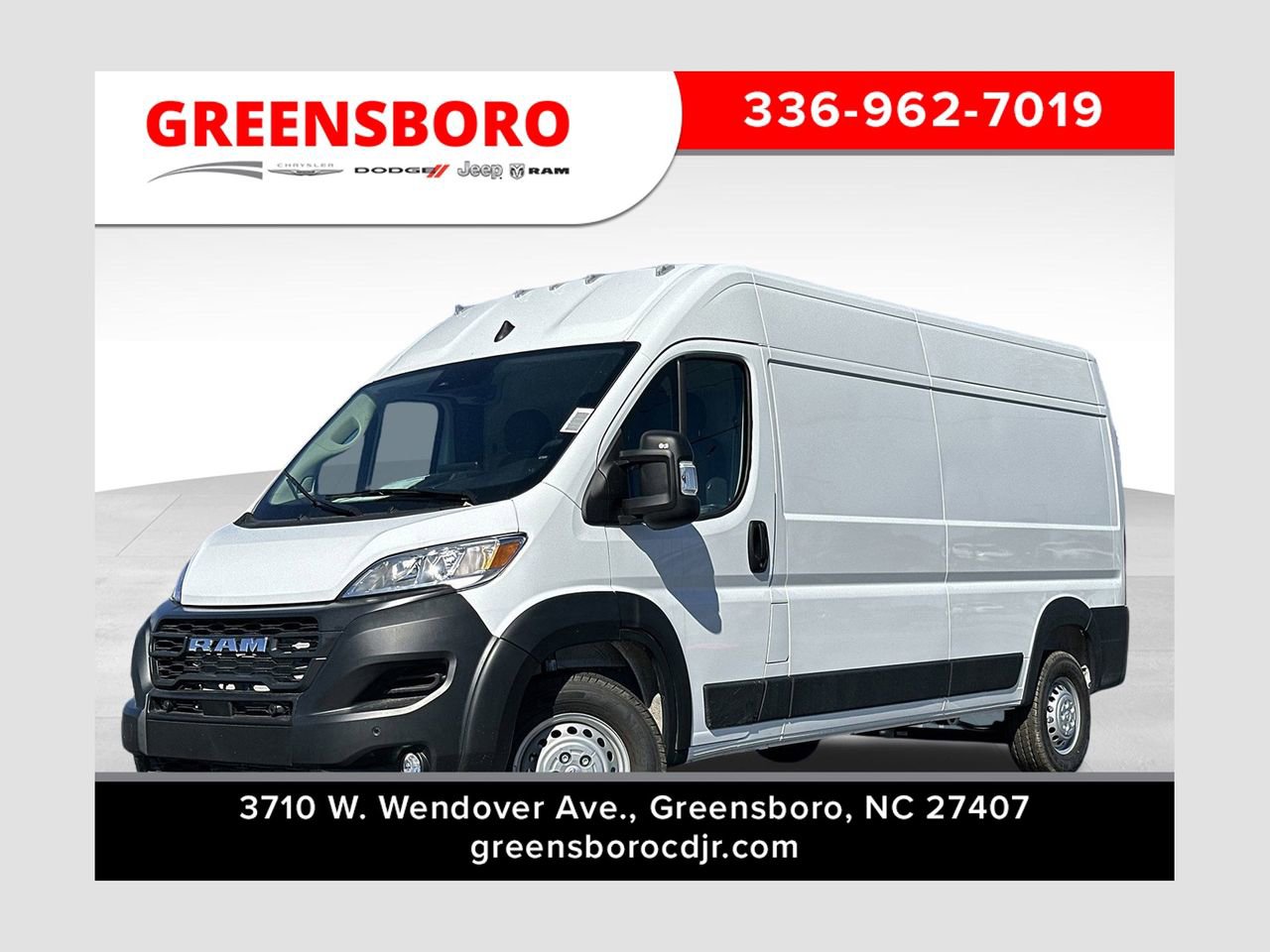 New 2026 RAM ProMaster 2500 w/ Premium Convenience Group image 1
