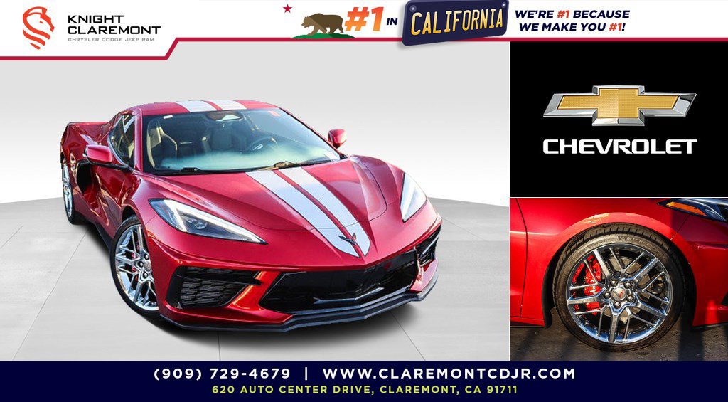 Used 2024 Chevrolet Corvette Stingray Convertible w/ Battery Protection Package RWD 360° Tour