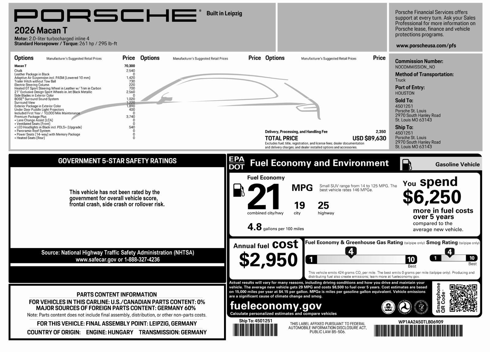 New 2026 Porsche Macan Turbo image 53