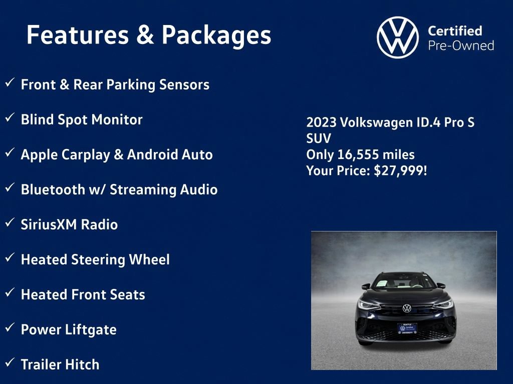 Used 2023 Volkswagen ID.4 Pro S AWD/4WD image 11