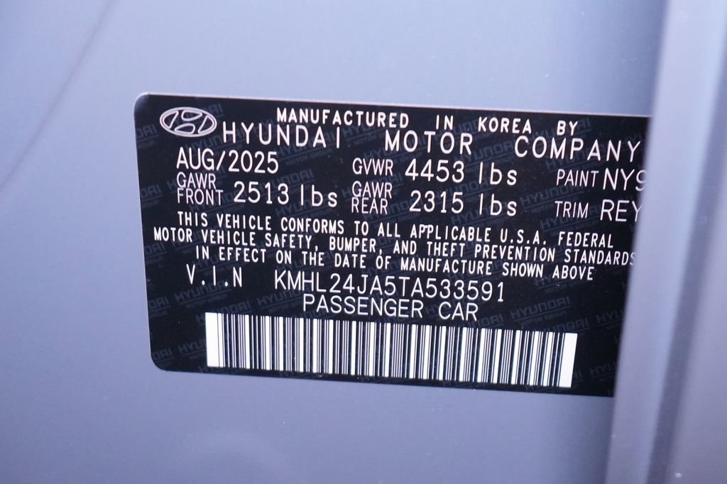 New 2026 Hyundai Sonata SE FWD image 38