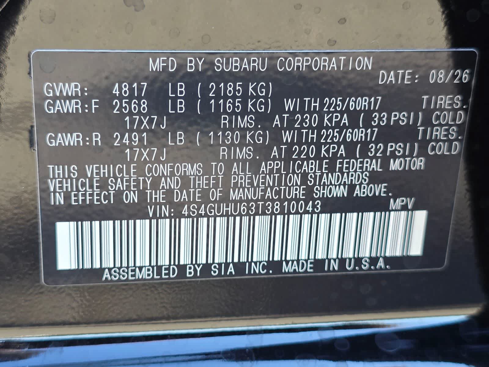 New 2026 Subaru Crosstrek 2.5i Wilderness AWD/4WD image 30