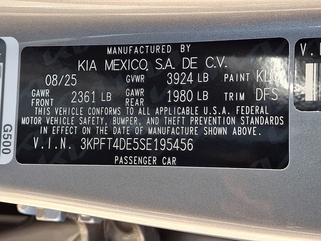 Certified 2025 Kia K4 LXS image 28