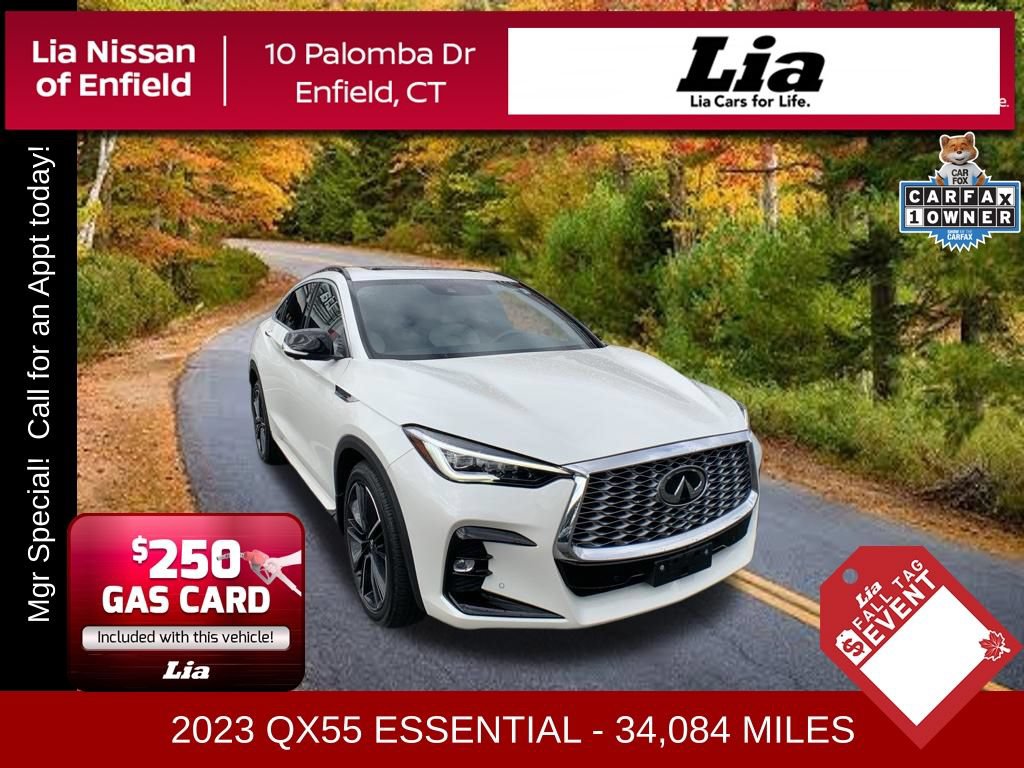 Used 2023 INFINITI QX55 Essential