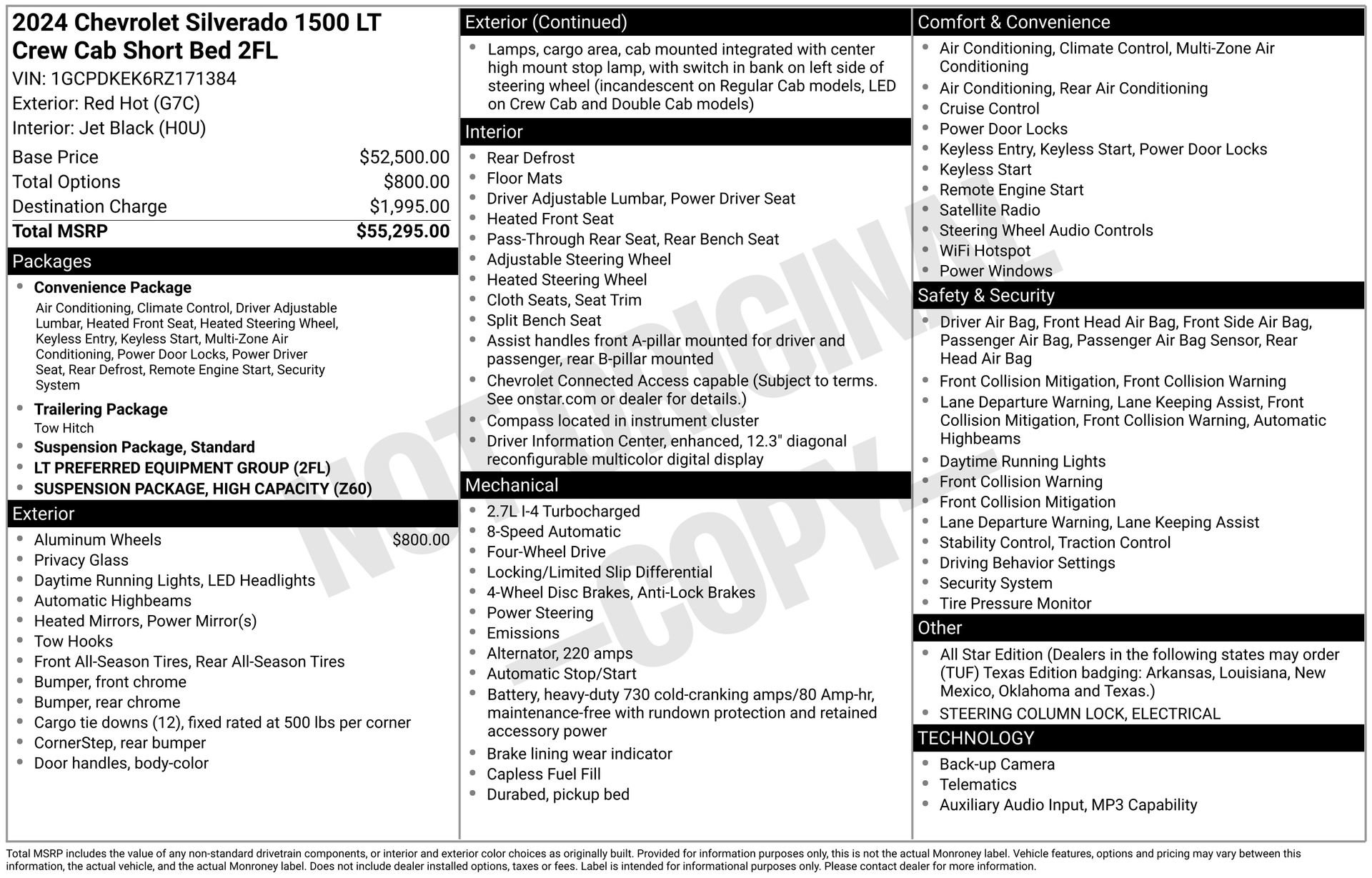 Used 2024 Chevrolet Silverado 1500 LT AWD/4WD image 4